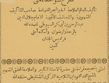 شرح شواهد المغني