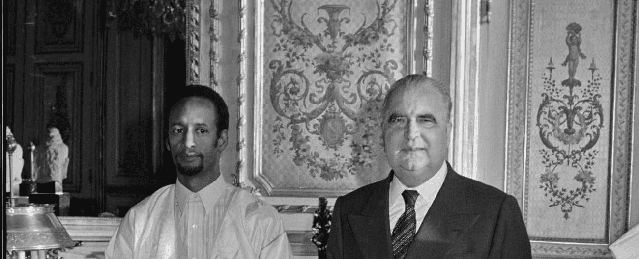  السفير بكار ولد سيدي هيبه سنة 1974